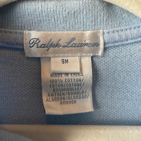 Ralph Lauren, light blue one piece - Picture 2 of 3